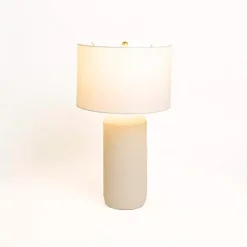 Cream Louise Table Lamp