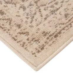 Cream Medallion Area Rug, 8x10