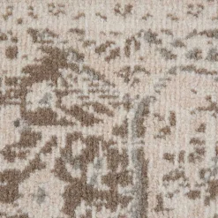 Cream Medallion Area Rug, 8x10