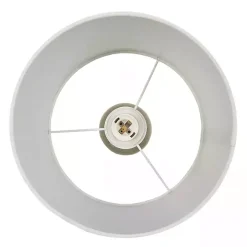 Cream Speckled Ceramic Table Lamp