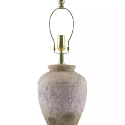 Cream Textured Ceramic Lia Table Lamp