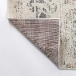 Cream Winn Medallion Area Rug, 7x10