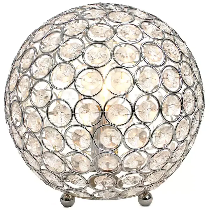 Crystal Ball Sequin Table Lamp
