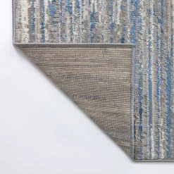 Dark Blue Claire Modern Area Rug, 7x10