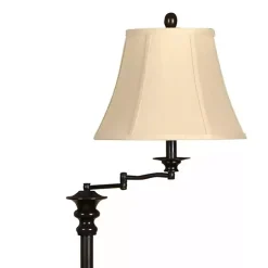 Dark Bronze Menlo Swing Arm Floor Lamp