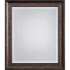 Dark Bronze Rectangular Frame Wall Mirror
