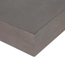 Dark Brown Wood Floating Shelves, Set of 2