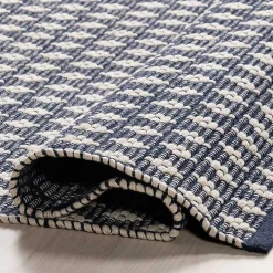 Dark Gray and Ivory Dainty Diamond Area Rug, 8x10