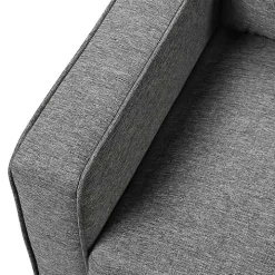 Dark Gray Performance Fabric Danna Accent Chair