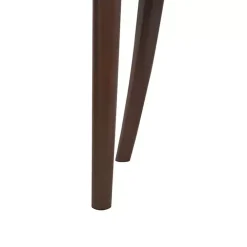 Dark Rattan Curved Back Carlotta Accent Chair