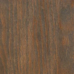 Dark Walnut Wood Spindle Dining Chairs, Set of 2
