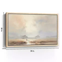 Dear to the Shepherd Framed Canvas Art Print