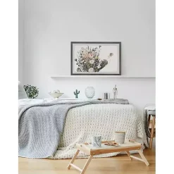 Deckled Flowering Bundle Framed Art Print