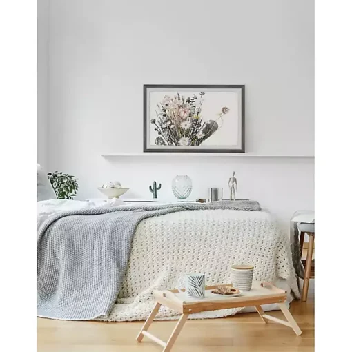 Deckled Flowering Bundle Framed Art Print