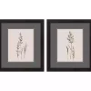 Delicate Stems Framed Art Prints, Set of 2