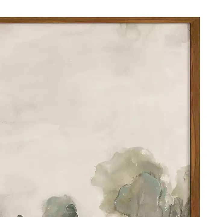 Distorted Reality Framed Canvas Art Print