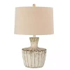 Distressed Cream Jada Table Lamp