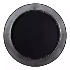 Distressed Galvanized Curved Framed Mirror