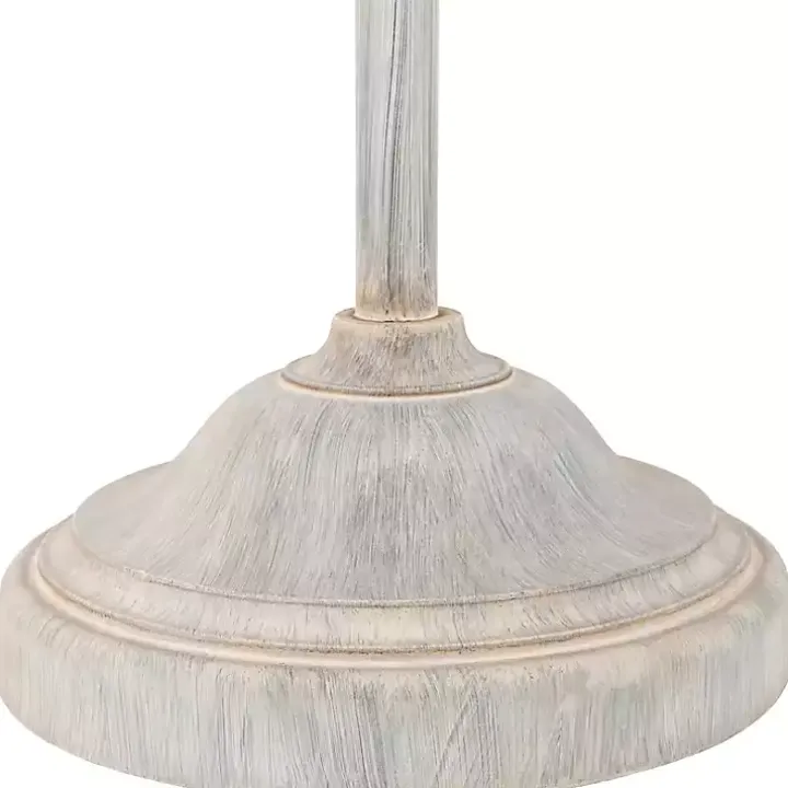Distressed Gray Hadlee Floor Lamp