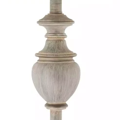 Distressed Gray Hadlee Floor Lamp