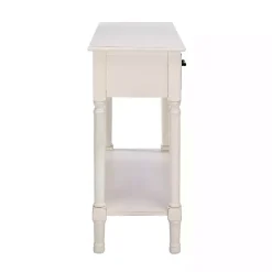 Distressed Natural Ronan 2-Drawer Console Table