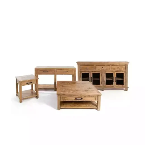 Easton Mango Wood Side Table
