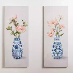 Elegant Arrangement Canvas Art Prints, Set of 2