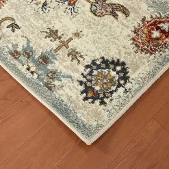 Elina Beige Accent Rug, 2x3