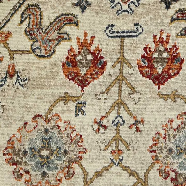 Elina Beige Accent Rug, 2x3