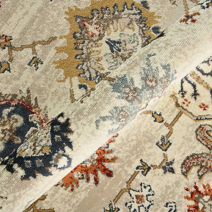 Elina Beige Area Rug, 5x7