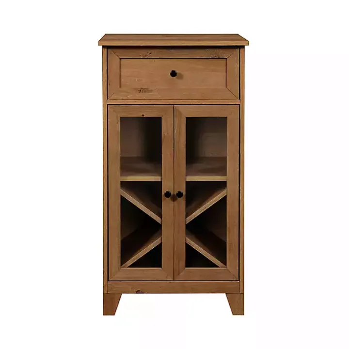 English Oak Double Door Reeves Cabinet