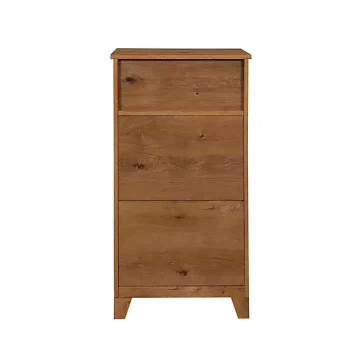 English Oak Double Door Reeves Cabinet