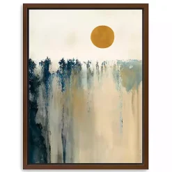 Equilibrium Framed Canvas Art Print