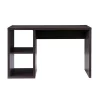 Espresso Cube Storage Wood Desk
