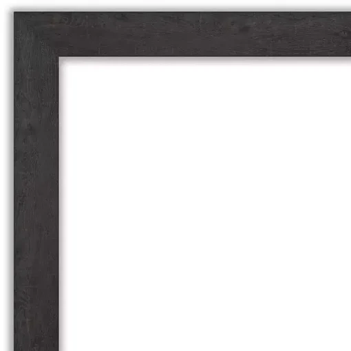 Espresso Plank Beveled Mirror