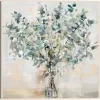 Essential Greens I Framed Canvas Print, 35x35 in.