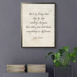 Everything is Different Wall Plaque