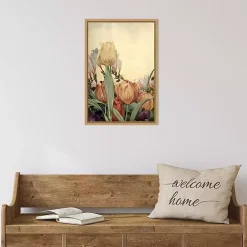 Fantasy Garden Tulip Framed Canvas Art Print