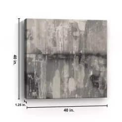 Fantasy Land Abstract Canvas Art Print, 40x40 in.