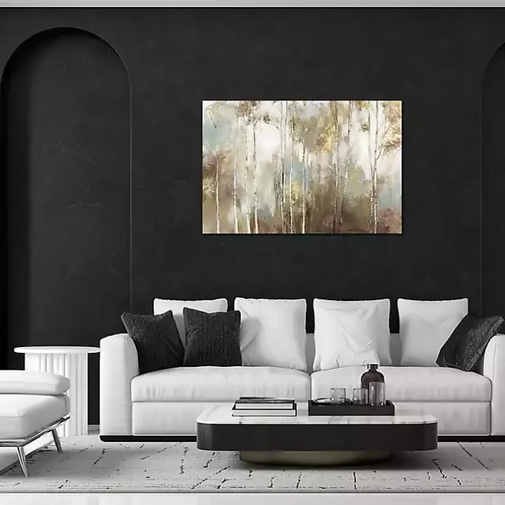 Fine Birch III Canvas Art Print