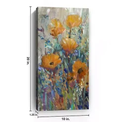 Floral Expression III Giclee Canvas Art Print