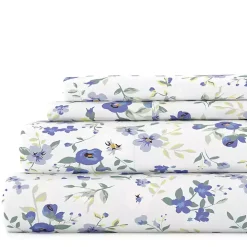 Floral Farmhouse 4-pc. California King Sheet Set