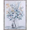 Floral In A Jar II Framed Wall Art Print