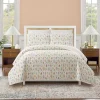 Floral Wallpaper 3-pc. King Quilt Set