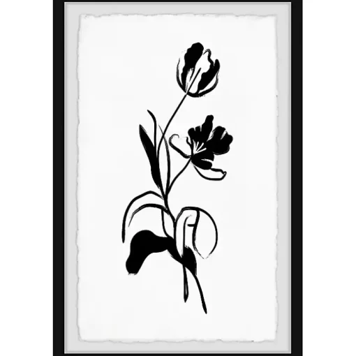 Flowers For Her Framed Art Print