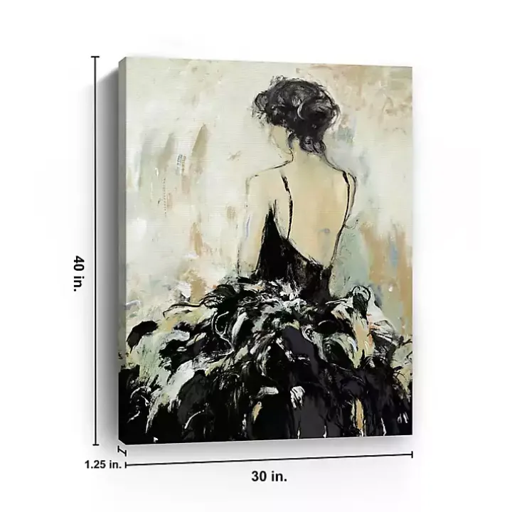 Fond Reflections Giclee Canvas Art Print