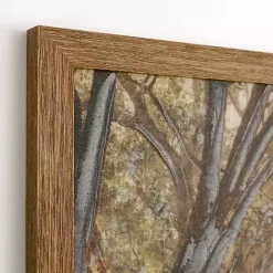 Forest Lined Path Framed Art Print