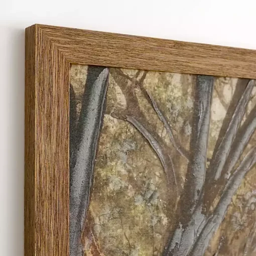 Forest Lined Path Framed Art Print