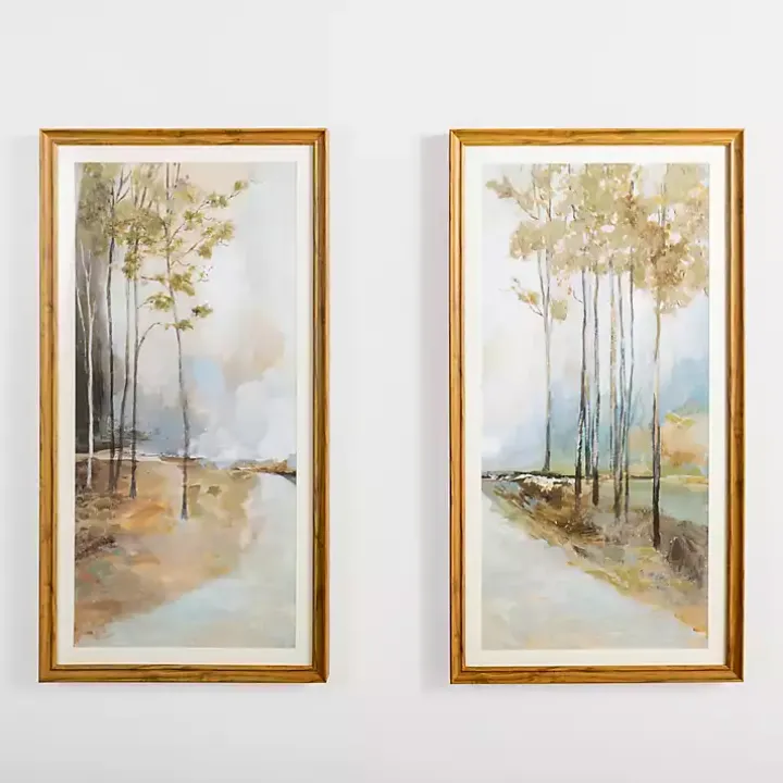 Forest Path II Framed Art Print