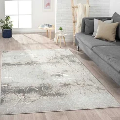 Fractional Stone Area Rug, 7x9